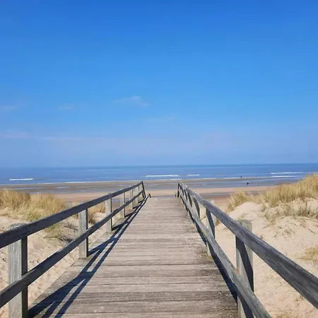 In Near Sandy Beaches, Cleaning Included * De Haan